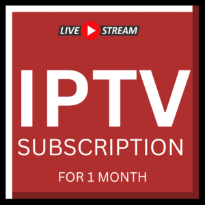 1-month IPTV subscription