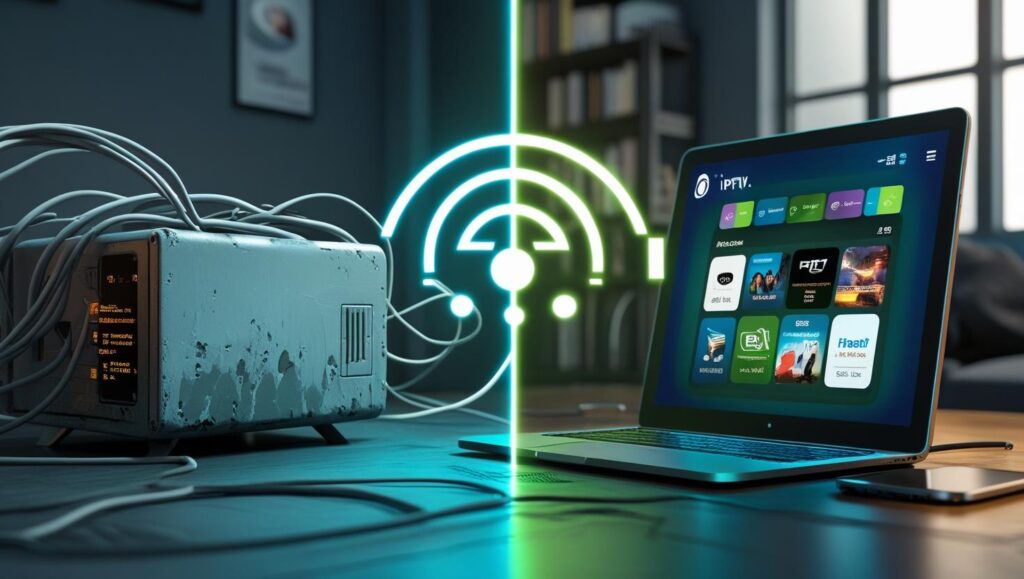 IPTV replacing cable TV