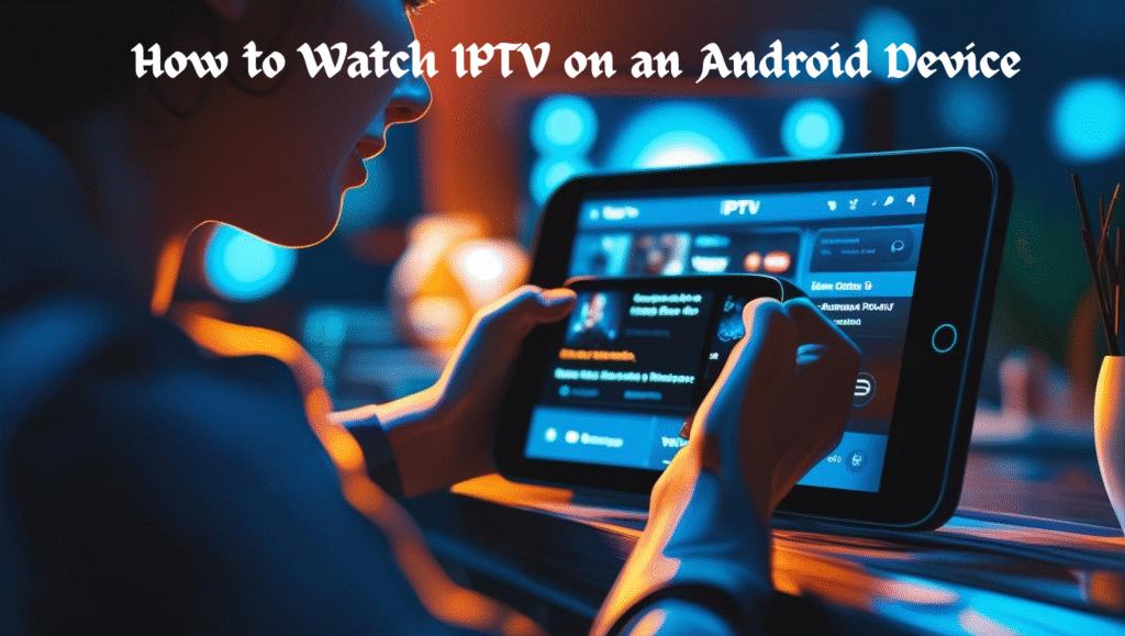 How to Watch IPTV on an Android Device