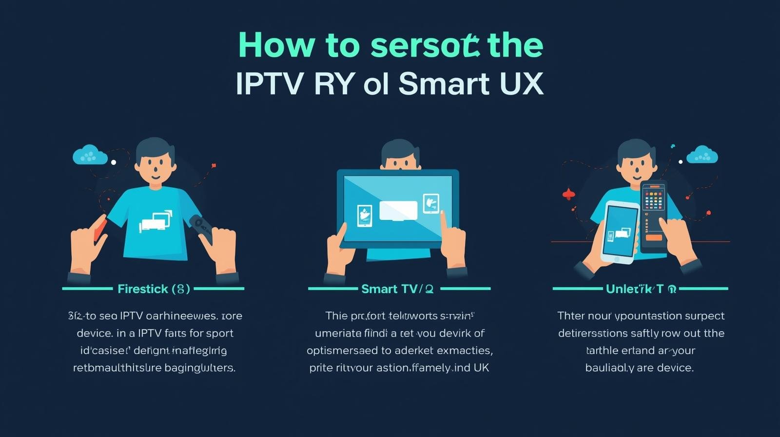 IPTV UK setup guide : Enjoy IPTV UK on Firestick, Smart TVs & Mobile