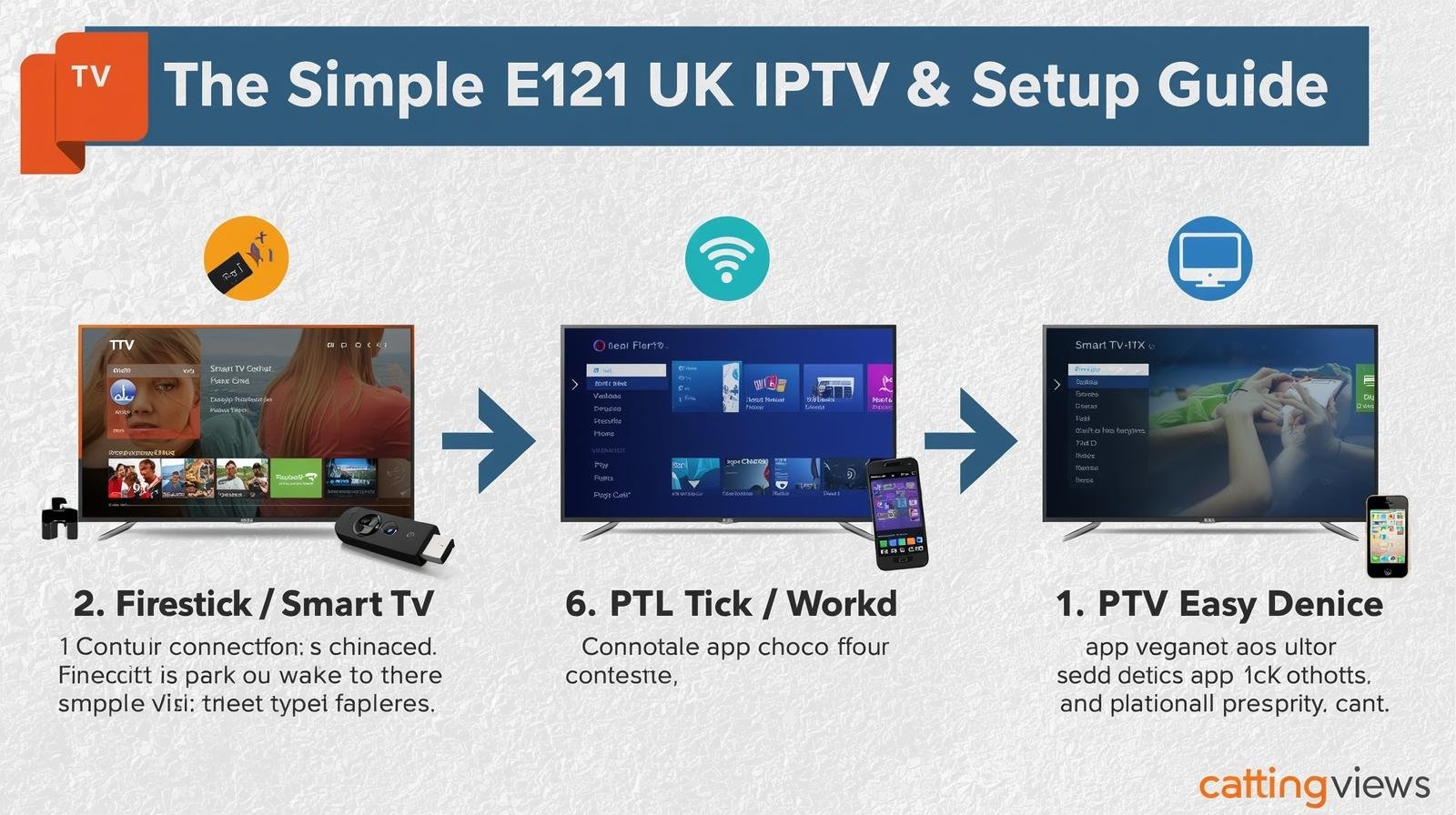 IPTV UK setup guide : Enjoy IPTV UK on Firestick, Smart TVs & Mobile