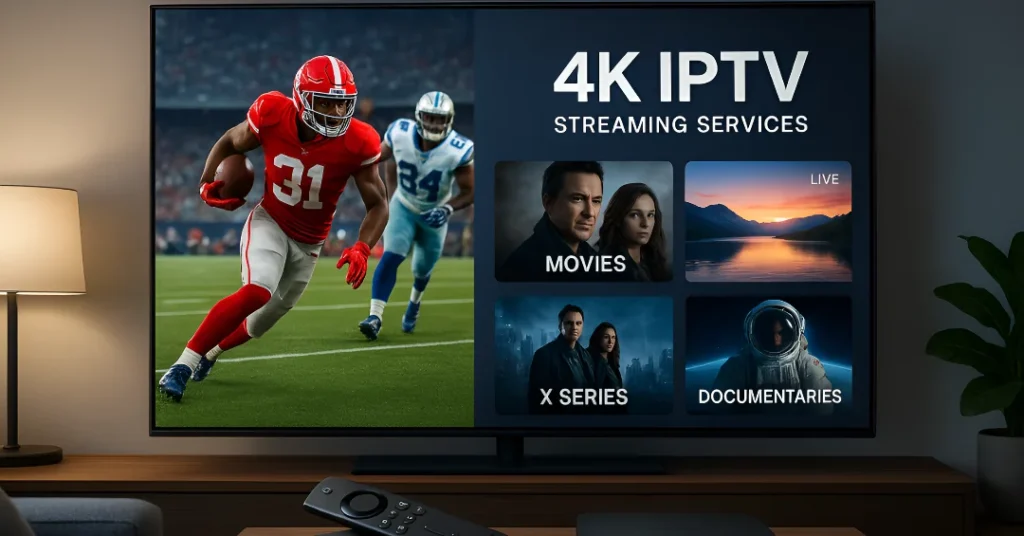 4K IPTV streaming services