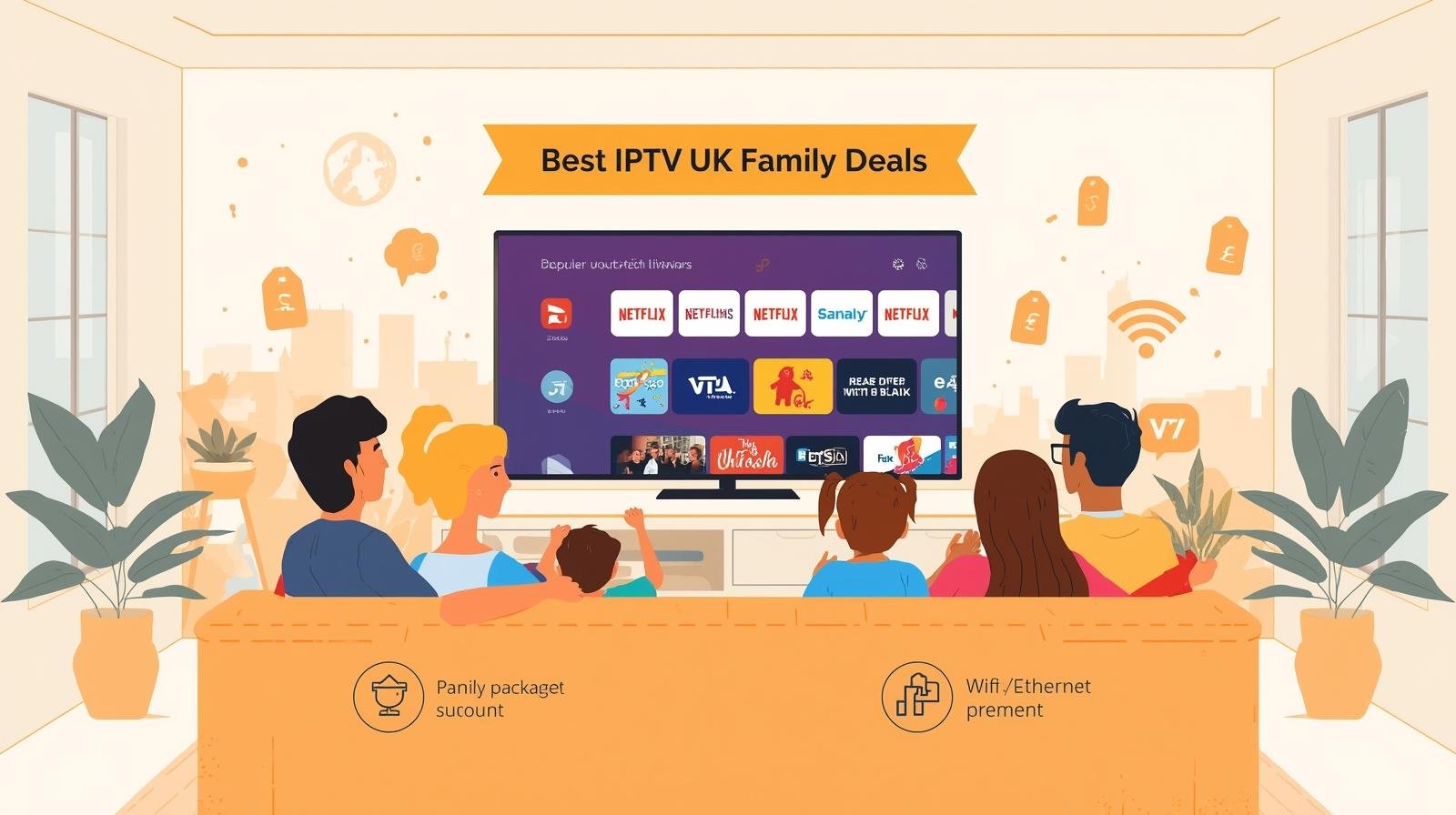 Affordable IPTV UK Packages for Families in 2025