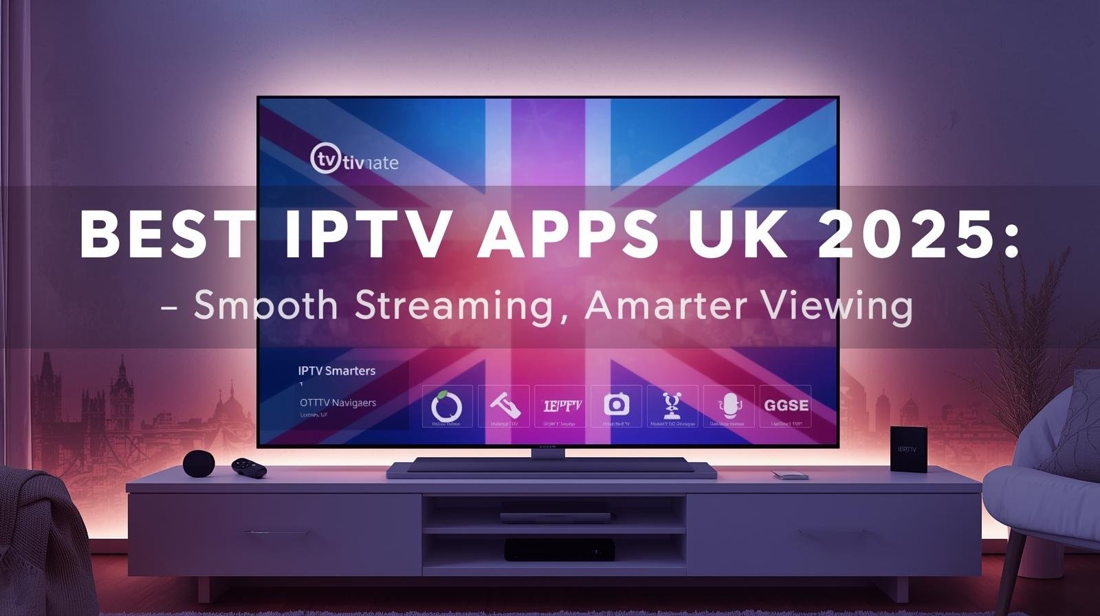 Top IPTV Apps for UK Viewers in 2025
