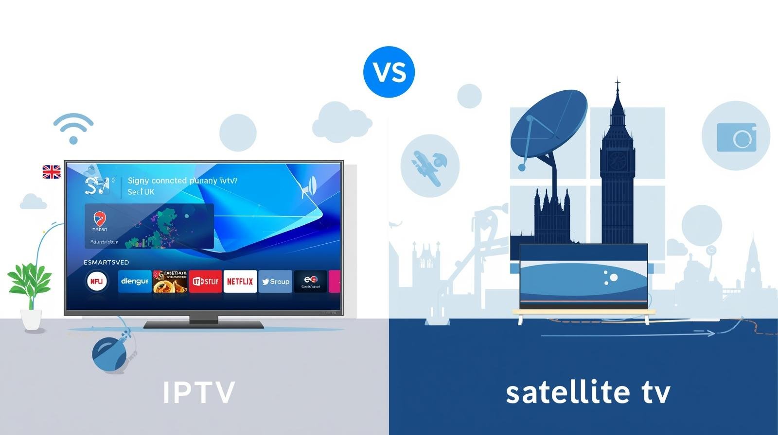 IPTV vs Satellite & Cable in the UK: Which One Should You Choose?