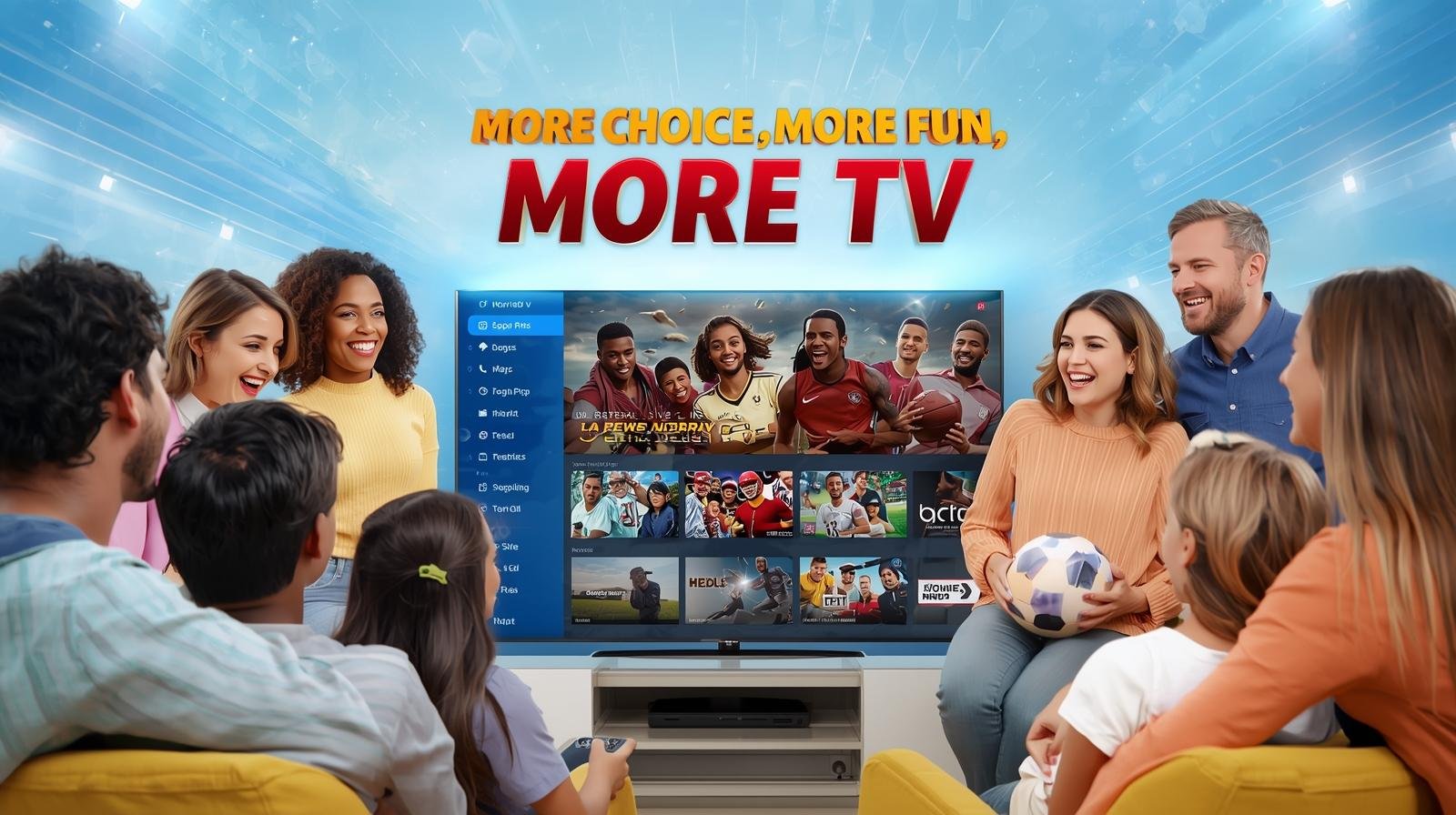 More Choice, More Fun, More TV — IPTV UK