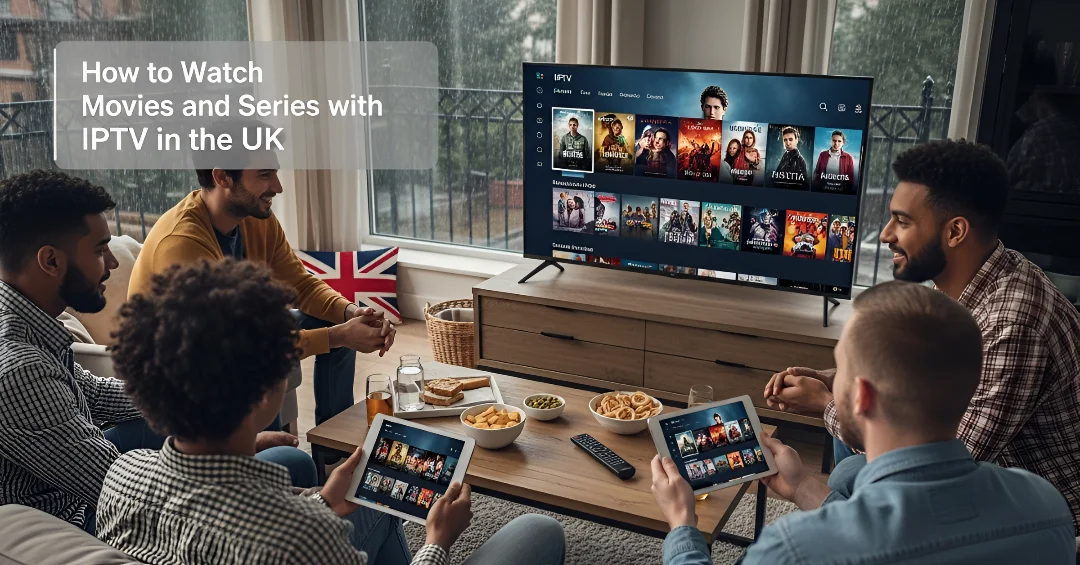 How to Watch Movies and Series with IPTV in the UK