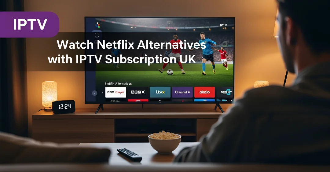 Watch Netflix Alternatives with IPTV Subscription UK