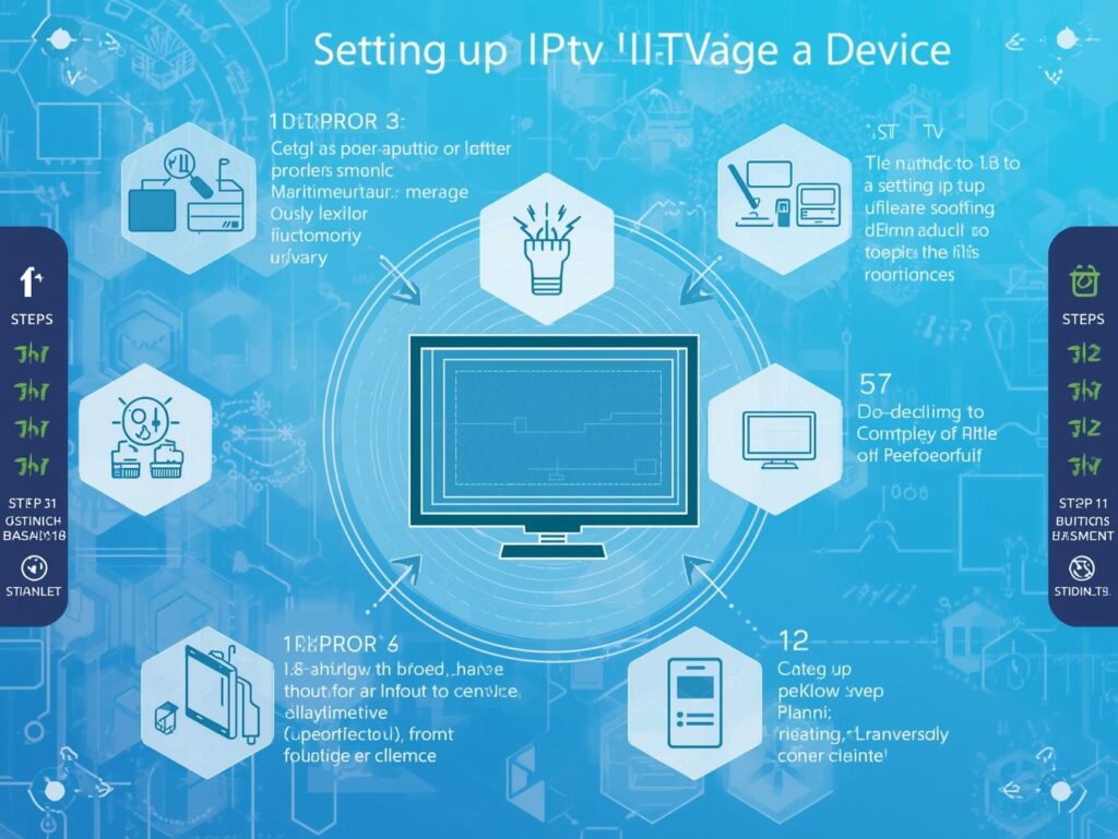 IPTV setup step tutorial