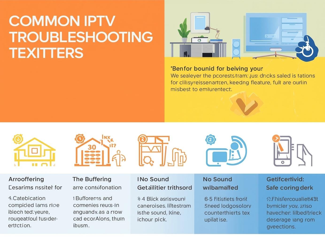 Troubleshooting Common IPTV Issues (Buffering, No Sound & More)