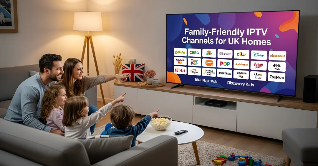 Family-Friendly IPTV Channels for UK Homes