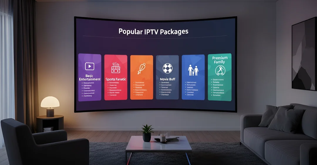 The Most Popular IPTV Packages in 2025