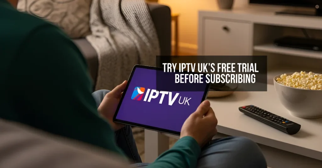 Try IPTV UK's Free Trial