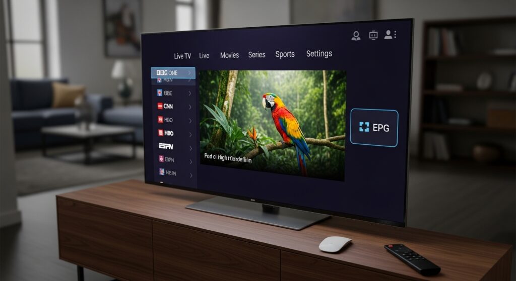 Smart TV IPTV Setup