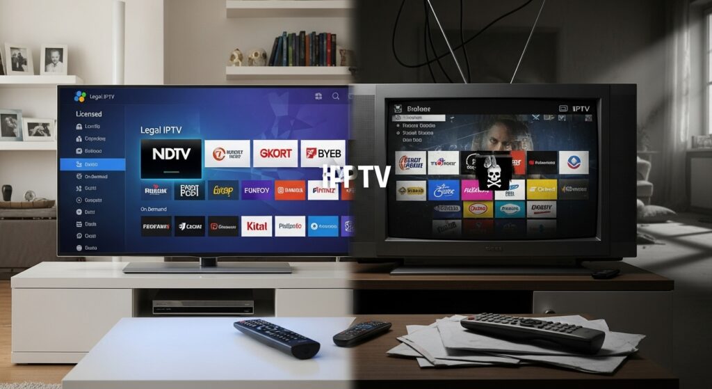 Legal vs Illicit IPTV