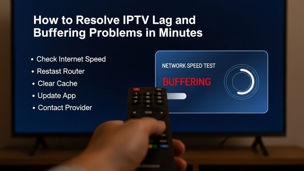 Fix IPTV Buffering Issues