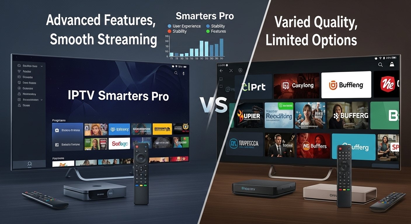 IPTV Smarters Pro Comparison