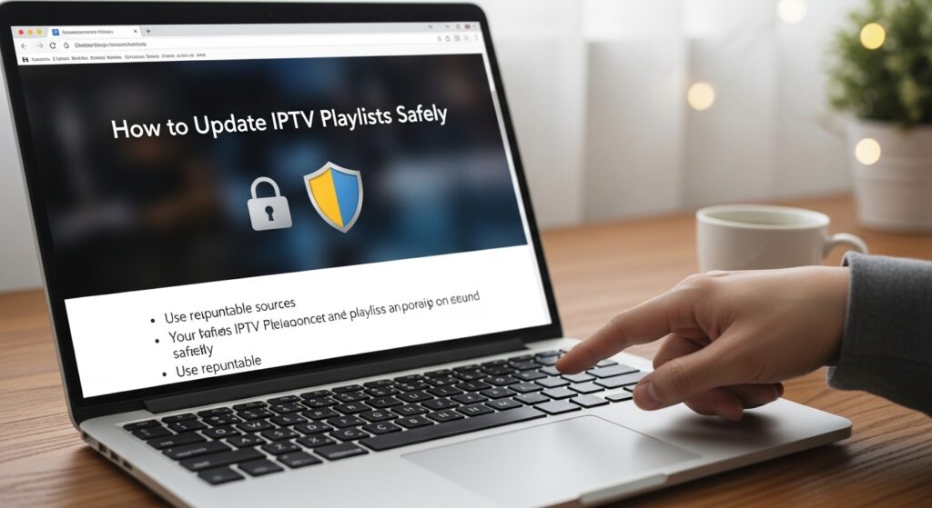 Update IPTV Playlists Safely