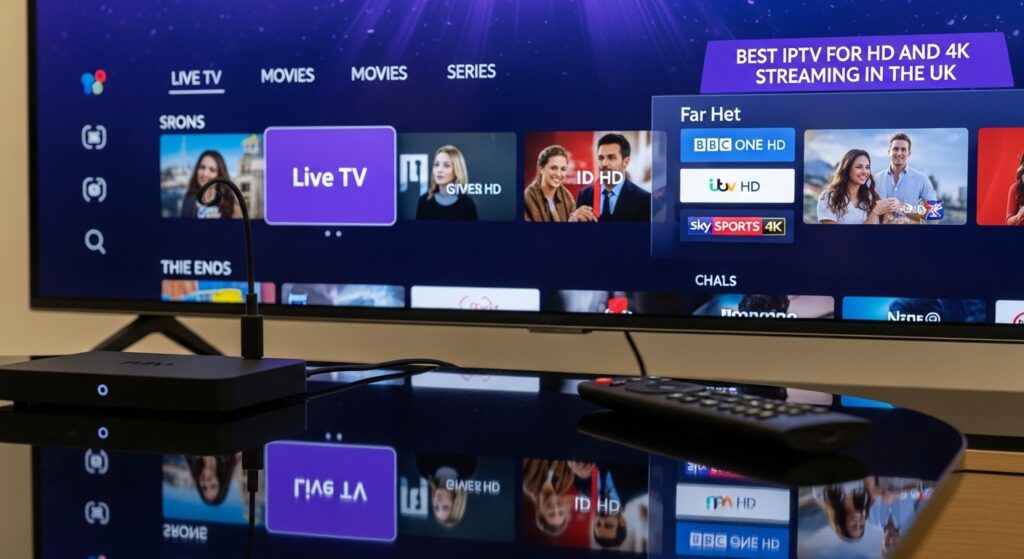 Best IPTV UK 4K