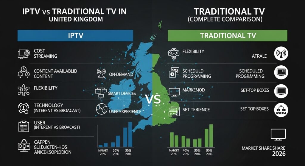 IPTV vs Traditional TVs