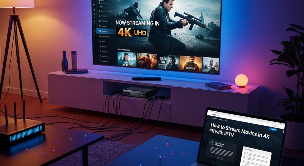 4K IPTV streaming UK