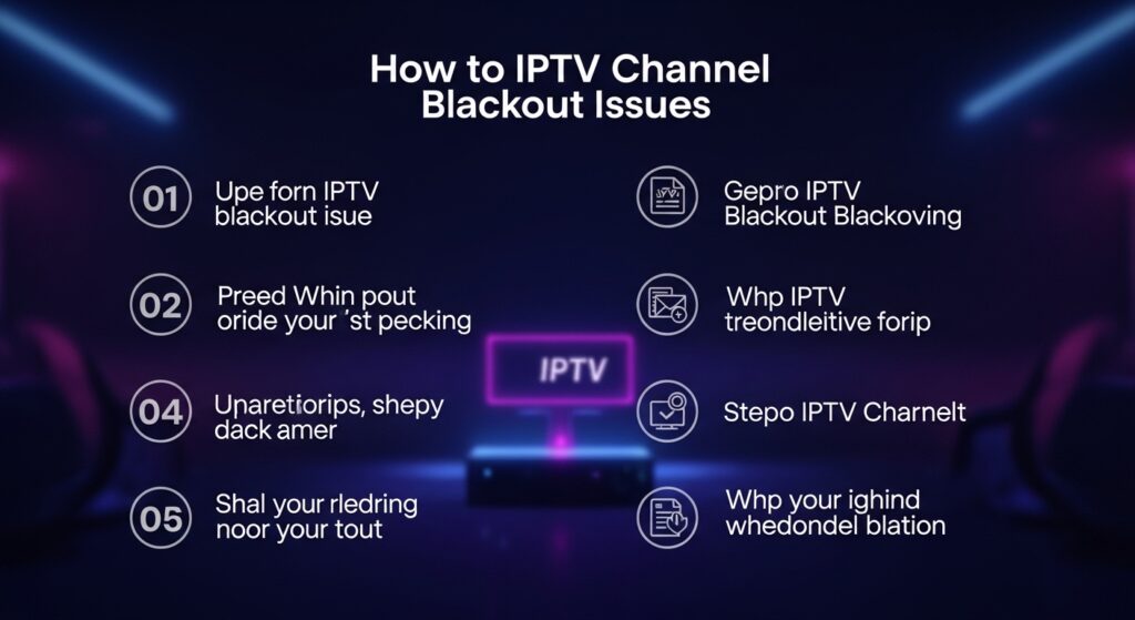 Fix IPTV channel blackouts