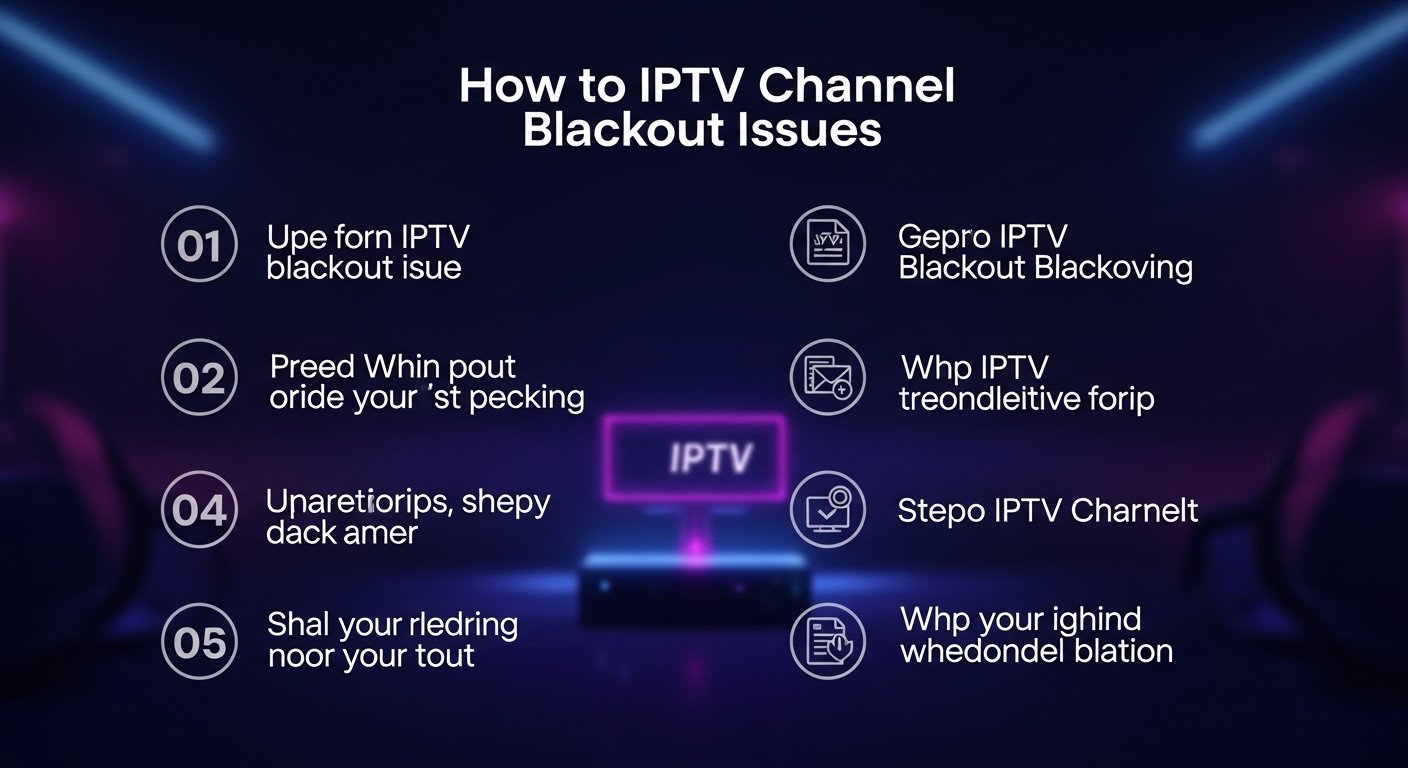 Fix IPTV channel blackouts