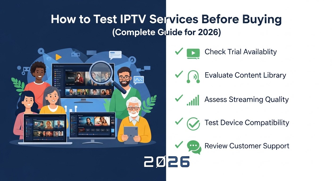 How to Test IPTV Services Before Buying