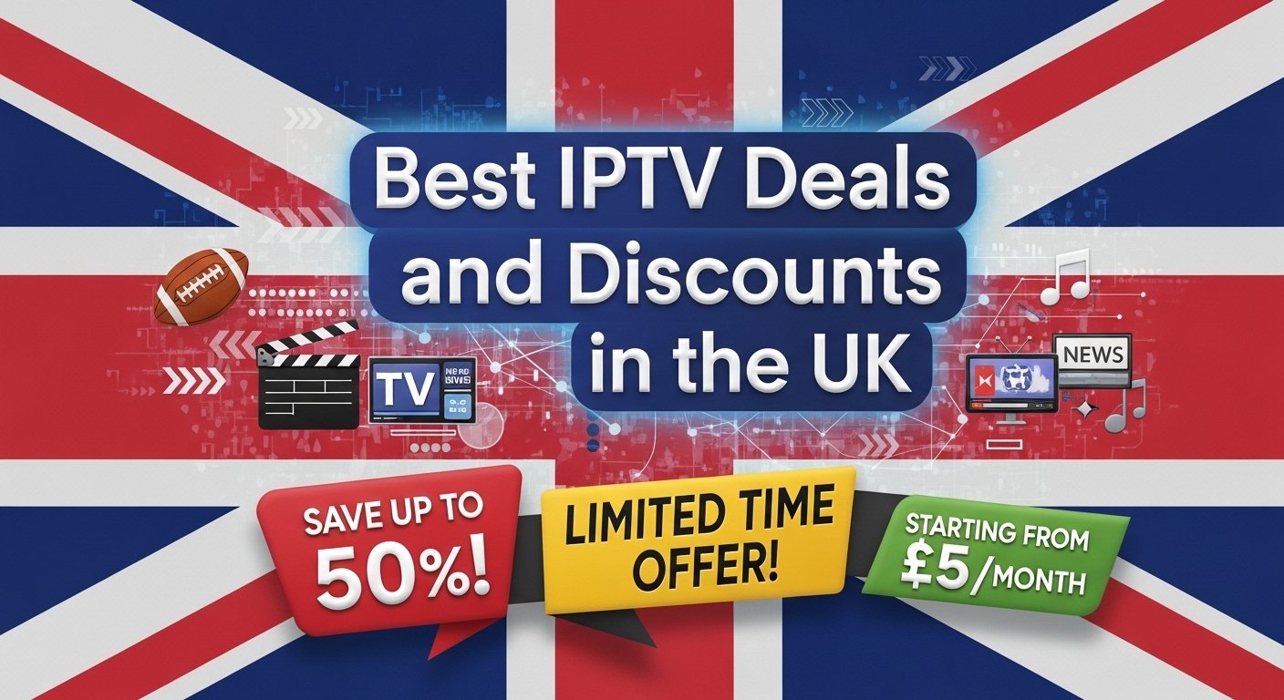 Best IPTV Deals and Discounts in the UK
