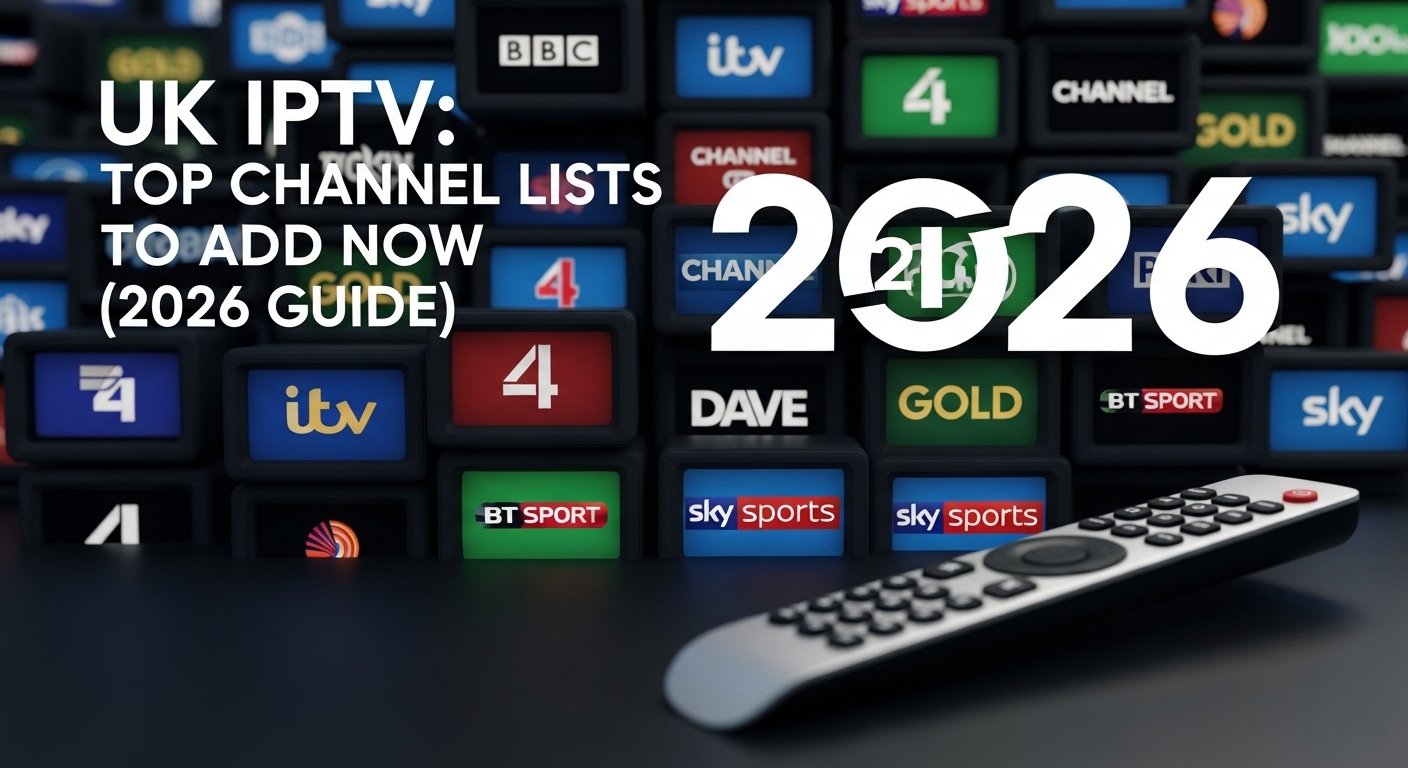 UK IPTV channel lists