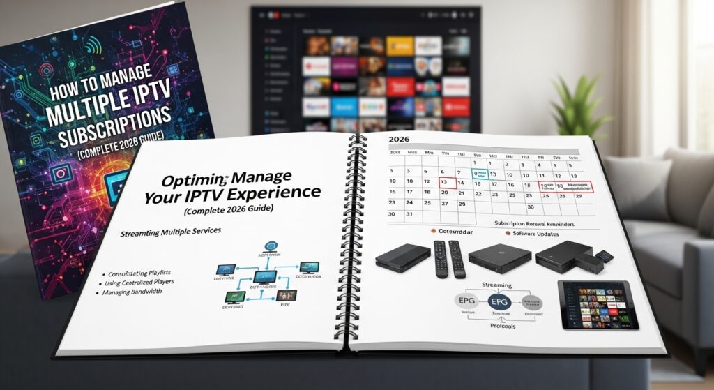 manage multiple iptv subscriptions