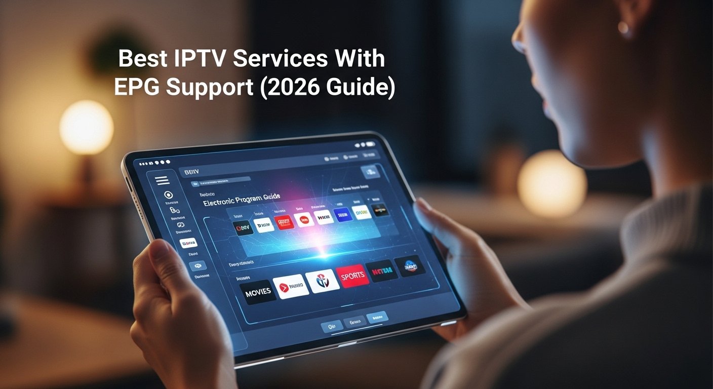 Best IPTV Services With EPG Support (2026 Guide)
